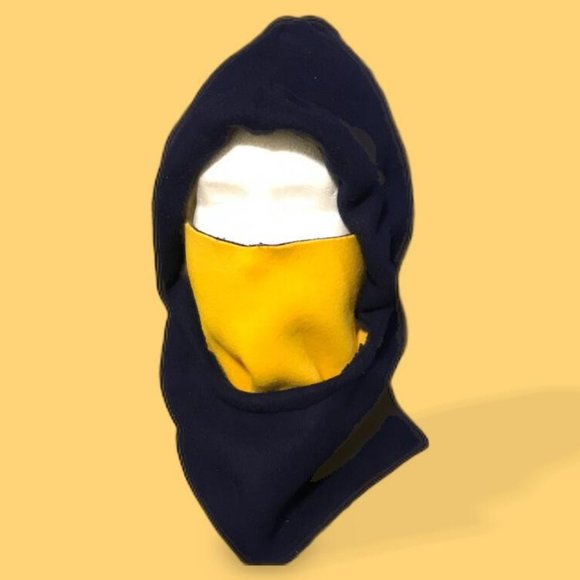 4 hoods Show support Ukraine colors reversible Fleece hood moves with your head main image 4